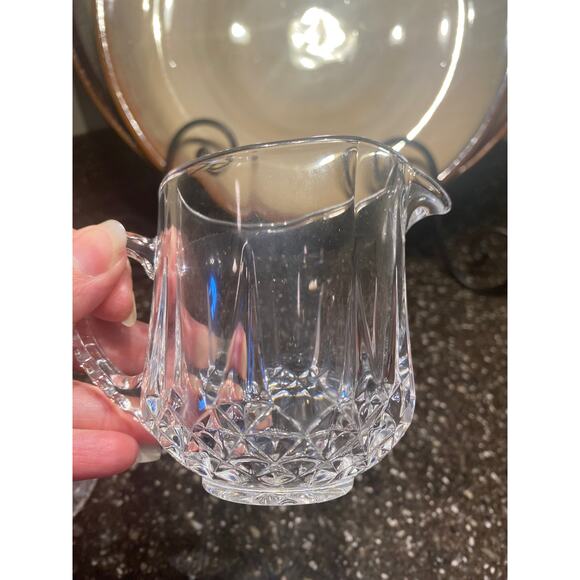 Crystal Cream & sugar set - Picture 4 of 5